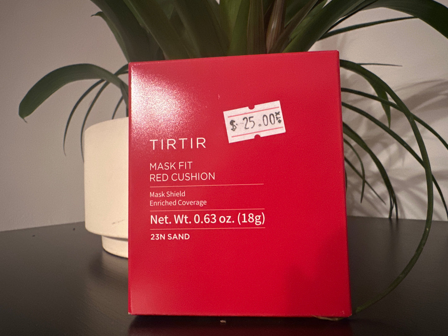 TirTir mask fit red cushion net.Wt.0.64oz.18g 23N sand