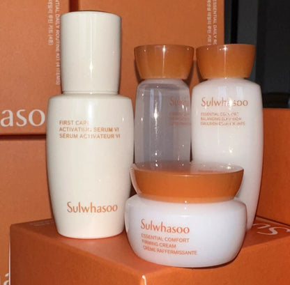 skincare sulwhasoo daily routine kit (4pc) travel size brand new