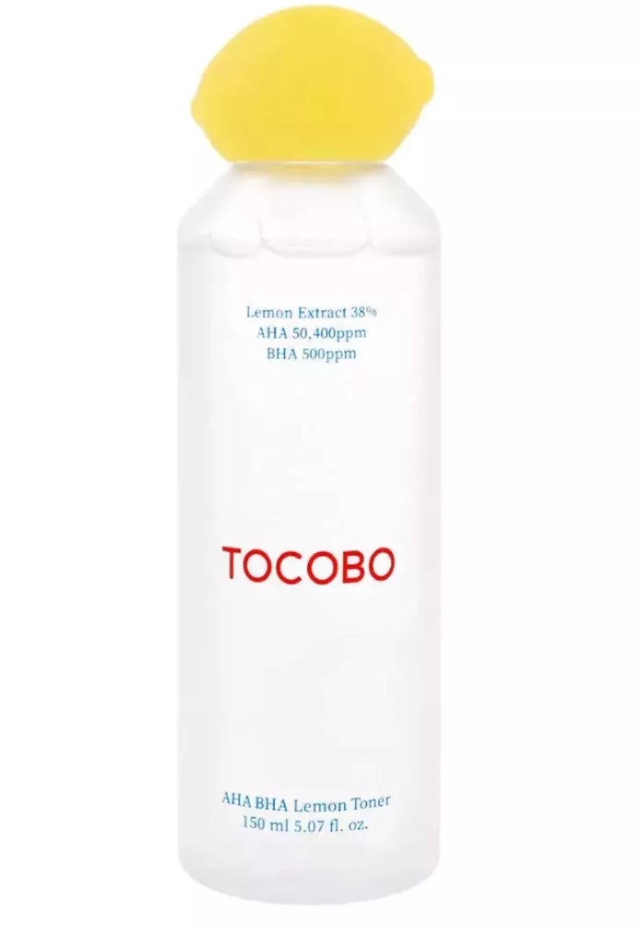 TOCOBO AHA BHA Lemon Toner for Clear & Smooth Skin 150mL / 5.07 fl. oz