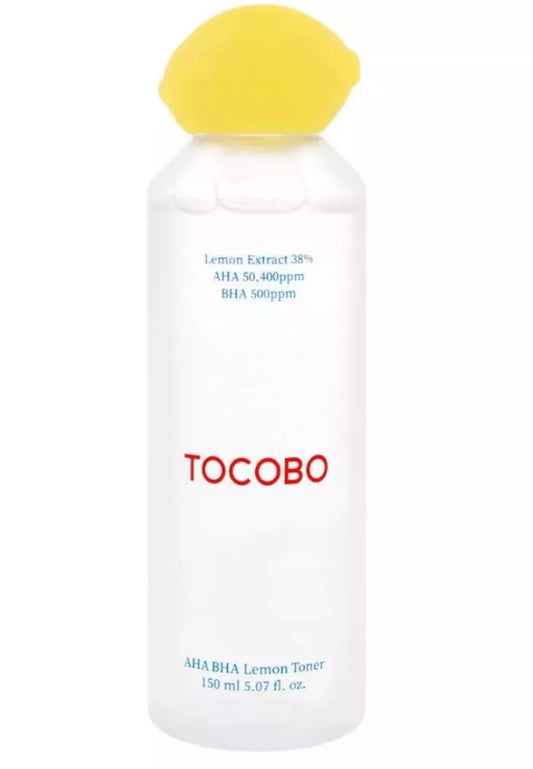 TOCOBO AHA BHA Lemon Toner for Clear & Smooth Skin 150mL / 5.07 fl. oz