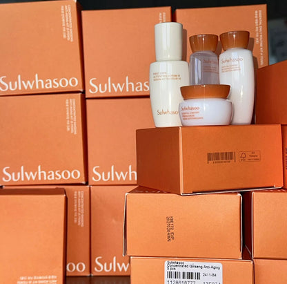 skincare sulwhasoo daily routine kit (4pc) travel size brand new