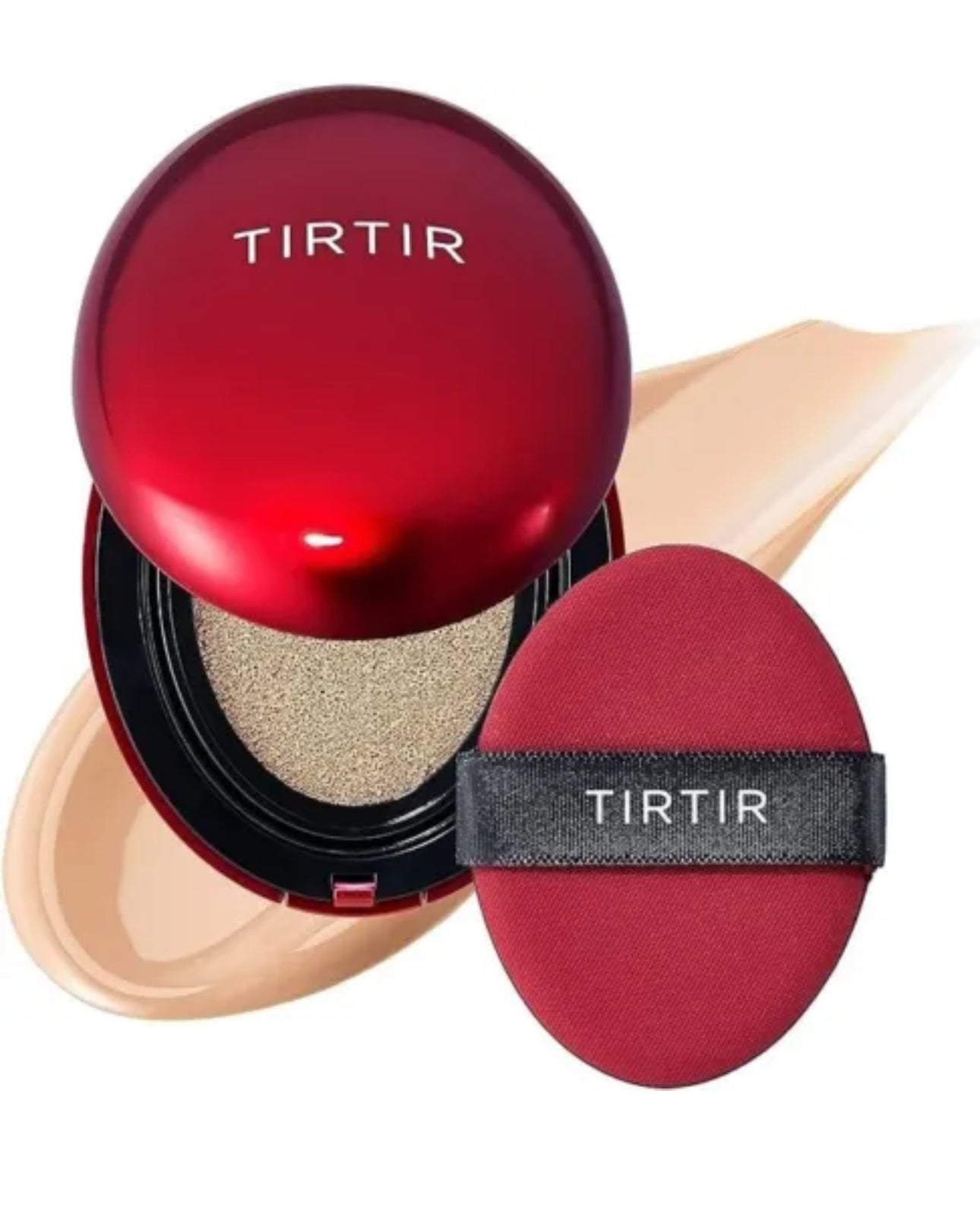 TIRTIR Mask Fit Red Cushion Face Cream 21N natural ivory (0.63 Fl Oz) BRAND NEW